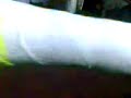 cortando yeso