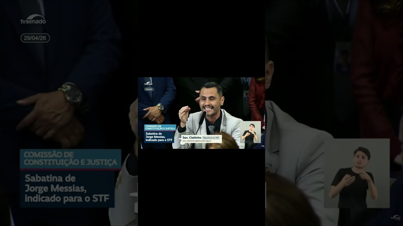 Urgente dia histórico para o Brasil fiquei de frente com Messias e ele foi rejeitado pelo senado