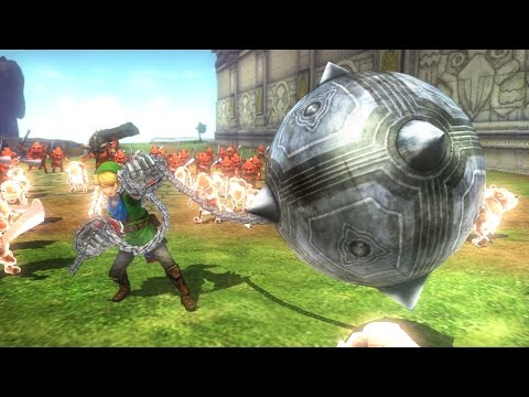Zelda Hyrule Warriors - Link Power Gloves Trailer (Wii U)