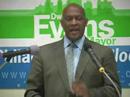 Dwight Evans at the Black Clergy Rally