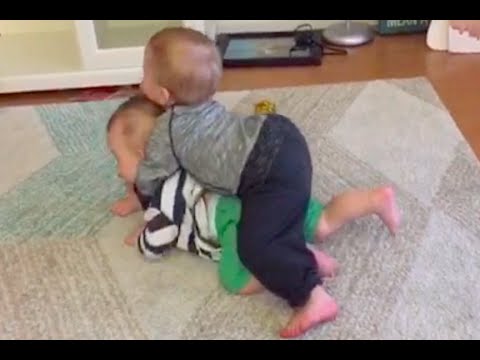 BABY WRESTLING MATCH