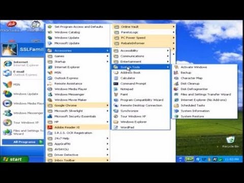 Computer Cleanup - A Step by Step Windows XP Tutorial