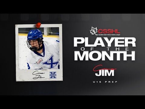  Cruz Jim | January U15 Prep Player of the Month 