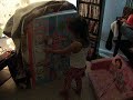 Celli opening Barbie Dream House...