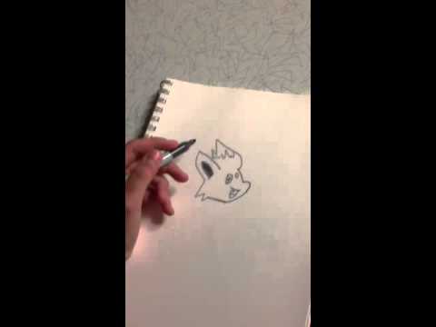 how to draw zorua
