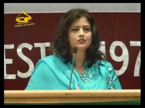 Sadaf Mirza Aligarh Mushaira 2009 Washington DC Part 1