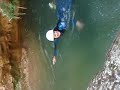 Lucia y su salto en barranquismo!!