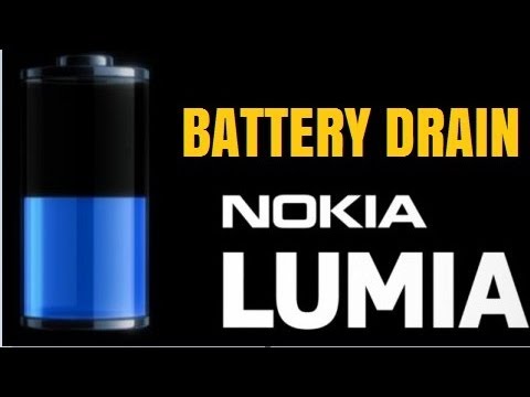 how to drain nokia battery