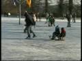 EERSTE IJSPRET IN BAARN EEMLAND RTV 2009