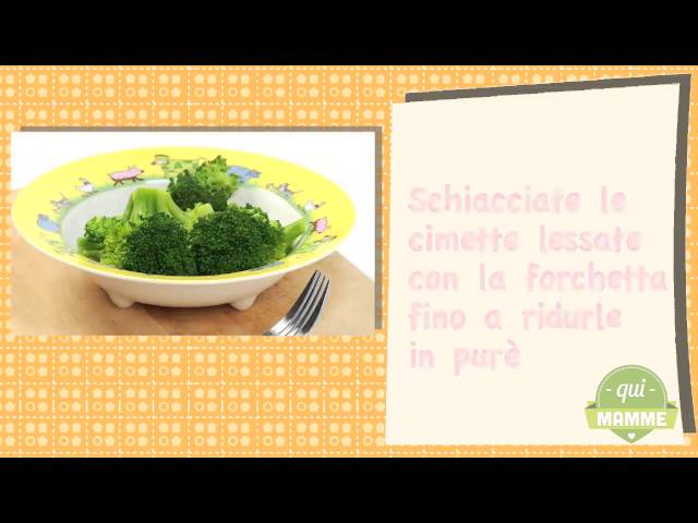 Semolino di riso con broccoli