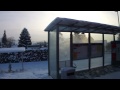 Schnaittach - Lauf mit der Mittelfrankenbahn im Winter in HD