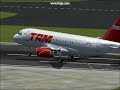 FLIGHT SIMULATOR A320 TAM DECOLAGEM EM CONGONHAS