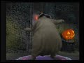 oogie boogie always likes to make the fights sort of puzzleish. this can be a very easy fight, or a very difficult fight, depending on whether or not you figure out how to defeat him. he hides behind a cage that you cannot reach right away. you have to card break his dice (not the fire one) attack and break open one of the die to get the mickey card. using the card will, as usual, stun him, and allow you to attack him. if you fail to do this properly, enemies will show up and things could get annoying. but if you know what to do, it's very easy. even with no hp+.
