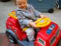 videos de laith with his fire truck