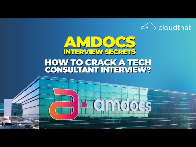 Curious about cracking the interview at Amdocs? 

In Episode 4 of “How I Got the Job?”, Mayank Bharawa shares his journey to landing a Tech Consultant role—breaking down the interview process, key technologies, and the types of questions you can expect.

From technical rounds to consulting skill assessments, this episode gives you a real, behind-the-scenes look at what it takes to succeed. Plus, get practical preparation tips and advice to help you stand out in your own interviews.

👉 If you're aiming for a career in tech consulting, this is a must-watch!

Don’t forget to like, comment, and subscribe for more real career stories.

#TechCareers #Consulting #InterviewPrep #CareerGrowth #Amdocs #HowIGotTheJob