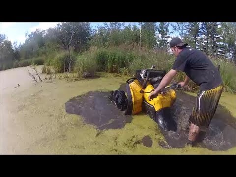 how to change belt on can am renegade