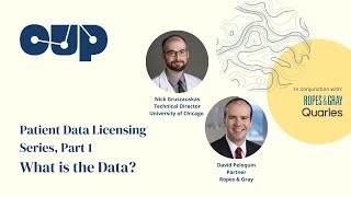  Patient Data Licensing Series, Part 1 | What is the Data? 