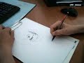 anime drawing: saya drawing blood+ - Burn in hell