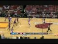 Dwyane Wade 3 Pointer VS Knicks 10-28-09