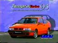 Comerciais em TV do FIAT TEMPRA no Brasil