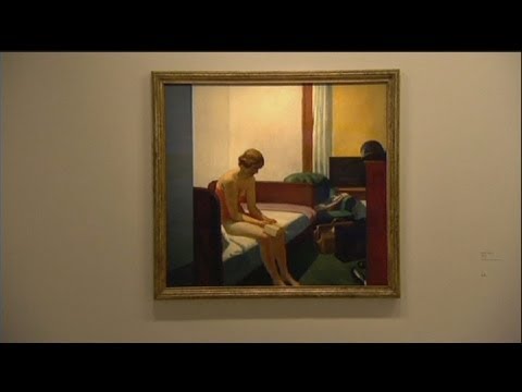 معرض للرسام الأمريكي إدوارد هوبر في باريس - فيديو