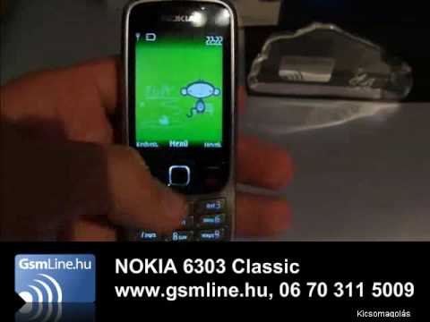 Nokia 6303 Betty Barclay Edition teszt vide�