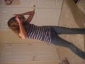 white girl doing soldier boy dance