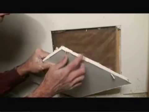 how to repair big hole in drywall