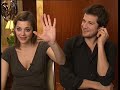 a marion cotillard and guillaume canet interview from love me if you dare they did for the greek dvd version where they both speak english and talk about the dares that did to each other while filming...it is very funny and interesting!!!!no copyright infringement intended
