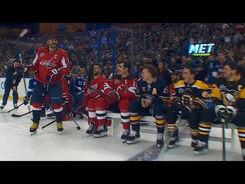 Video: Ovechkin wins 2018 NHL All-Star hardest shot with 101.3 MPH blast