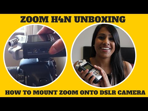 how to attach zoom to dslr