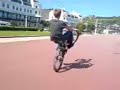 demo 9 wheelie