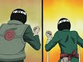 rock lee vs gai