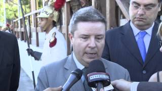 VÍDEO: Veja a entrevista do governador Antonio Anastasia sobre a entrega das novas viaturas para a PMMG