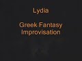 lydia greek fantasy
