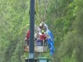 two road blockades and a bridge-sit defend the ancient forests of the southern tasmanian, weld valley