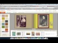 Olive Tree Genealogy Blog: Creating an Ancestor Memory Book on Shutterfly - Video 2