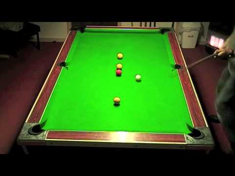 how to practice snooker alone