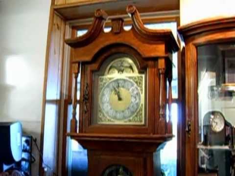 how to repair grandfather clock