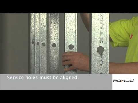 how to fasten drywall to metal studs