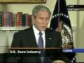 George W. Bush remarks on financial assistance to troubled auto makers