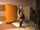 Julia Steward, saxophone medley.AVI