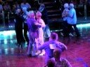 Penni and Geoff dance out