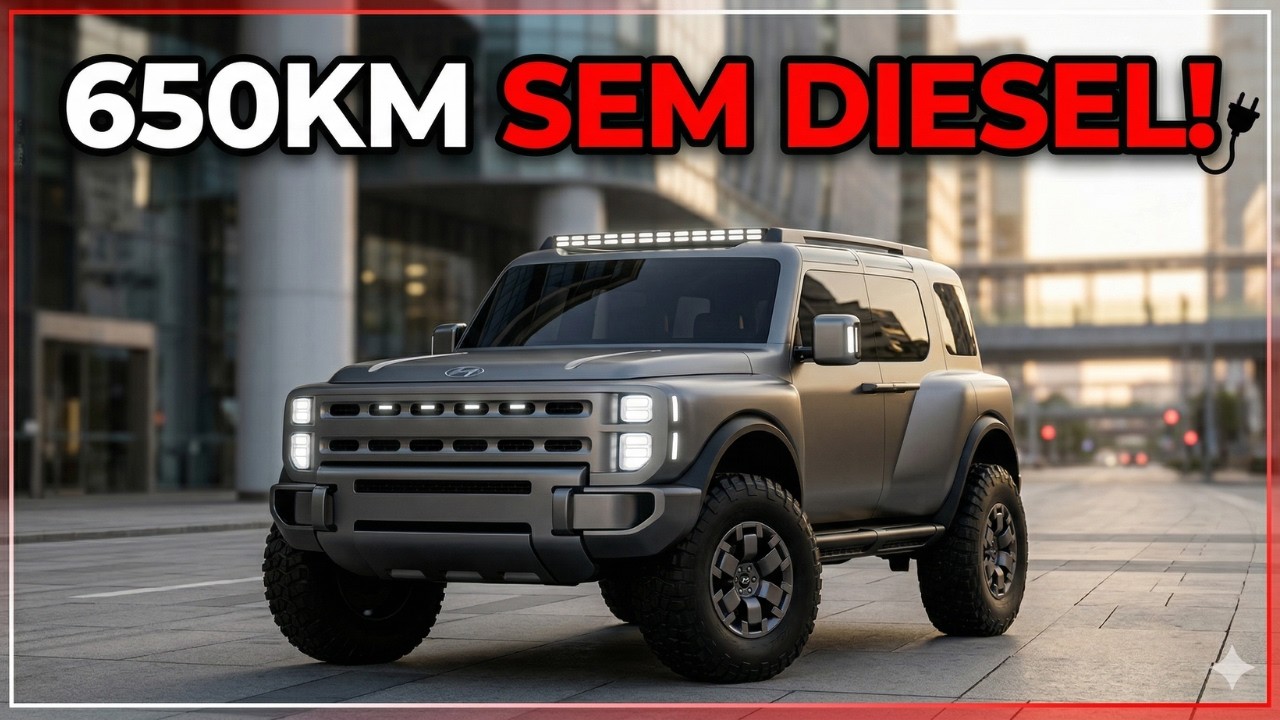 Hyundai BOULDER 2027: o SUV a Hidrogênio que Pode Destronar o Toyota SW4