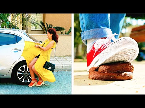 FUNNY AWKWARD MOMENTS AND FAILS || Relatable Everyday Situations for Girls by 123 GO!