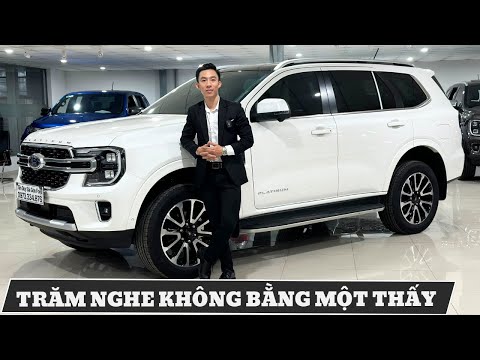 FORD EVEREST PLATINUM 2024 |TRĂM NGHE KHÔNG BẰNG MỘT THẤY