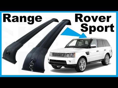 How to fit the Roof Rack  Cross bars to Range Rover Sport