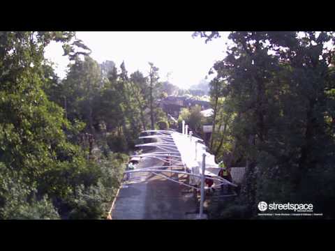 Timelapse of Colchester Zoo Canopy Install