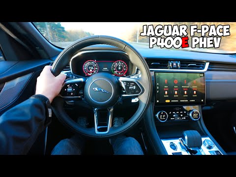 New! Jaguar F Pace P400e 2021 Test Drive : +400Hp PHEV