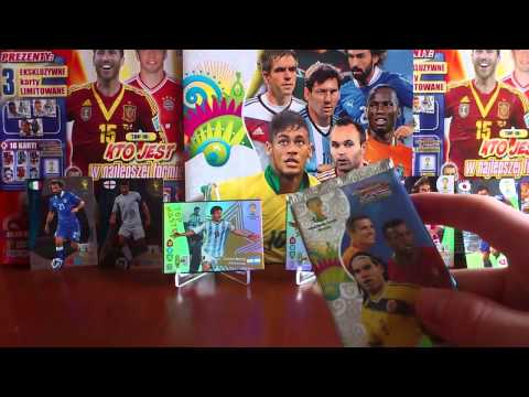 MECZ PANINI ARGENTYNA vs BRAZYLIA DOGRYWKA KARTAMI BRAZIL 2014